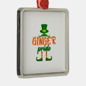 Ginger Pride Ornament Aus Metall (Rechts)