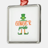Ginger Pride Ornament Aus Metall (Links)