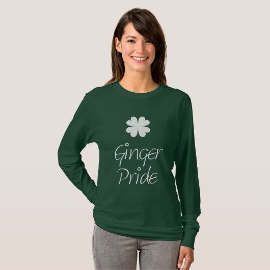 Ginger Pride - St Patricks Day T-Shirt (Vorne ganz)
