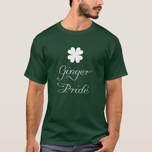Ginger Pride - St Patricks Day T-Shirt (Vorderseite)