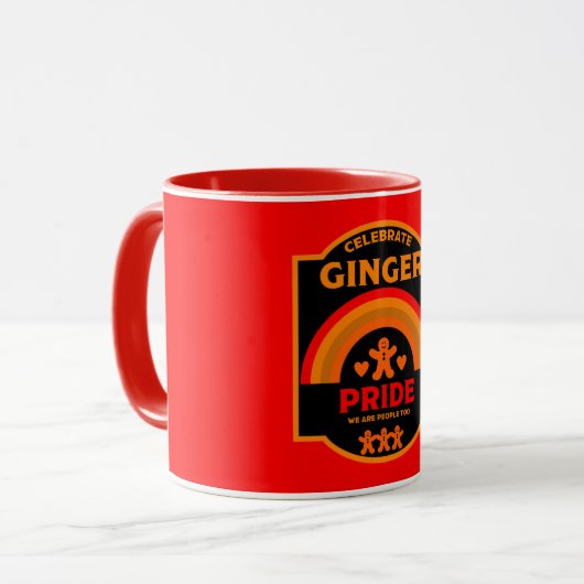 Ginger Pride Tasse (Vorderseite Links)