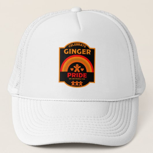Ginger Pride Truckerkappe (Vorderseite)