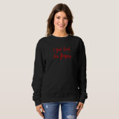 Ginger Redhead Strawberry Blonde Typ Flirt Gag 2 Sweatshirt (Vorne ganz)