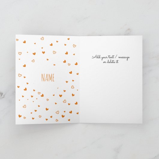 Ginger sind für das Leben nicht nur der Valentinst Karte (Innenseite)