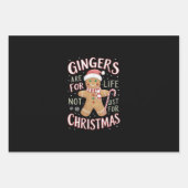 Ginger sind nicht nur für Weihnachtslustige fürs L Geschenkpapier Set (Vorderseite)