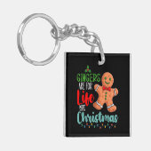 Ginger sind nicht nur zu Weihnachten fürs Leben Schlüsselanhänger (Vorderseite links)