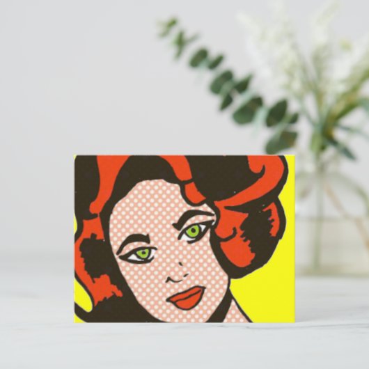 Ginger Snap Comic Buchkarte Postkarte (Stehend Vorderseite)