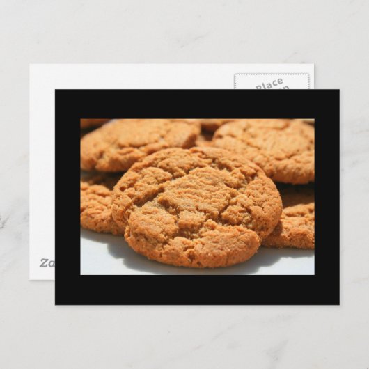Ginger Snap Cookies Postkarte (Vorne/Hinten)