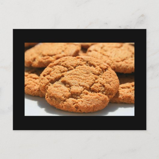 Ginger Snap Cookies Postkarte (Vorderseite)