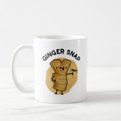 Ginger Snap Funny Food Herb Spice Pub Kaffeetasse (Links)