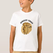 Ginger Snap Funny Food Herb Spice Pub T-Shirt (Vorderseite)