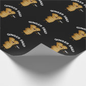 Ginger Snap Funny Food Kraut Gewürz Pub Dark BG Geschenkpapier (Ecke)