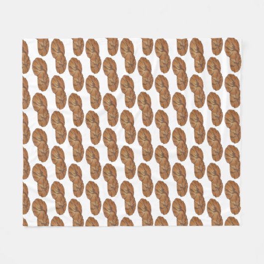 Ginger Snaps Gingernap Biscuit Ginger Nut Cookies Fleecedecke (Vorderseite (Horizontal))