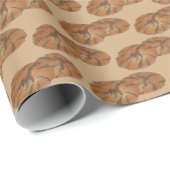 Ginger Snaps Gingernap Biscuit Ginger Nut Cookies Geschenkpapier (Rolleneckpunkt)