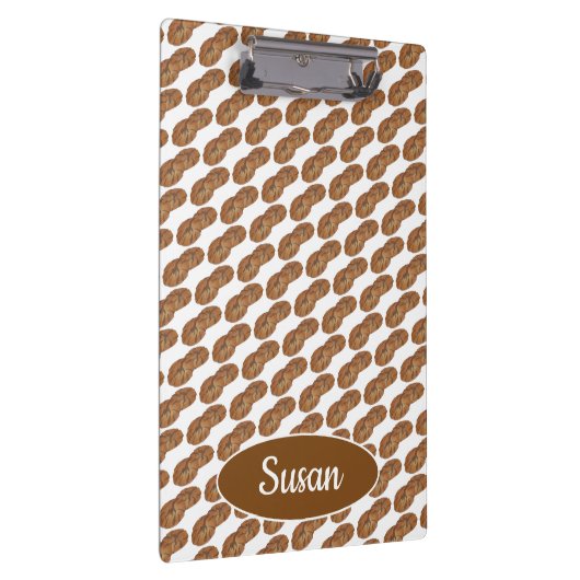 Ginger Snaps Gingernap Biscuit Ginger Nut Cookies Klemmbrett (Rechts)