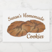 Ginger Snaps Gingernap Biscuit Ginger Nut Cookies Lebensmitteletikett (Einzelnes Label)