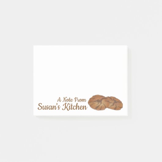 Ginger Snaps Gingernap Biscuit Ginger Nut Cookies Post-it Klebezettel (Vorderseite)