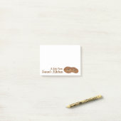 Ginger Snaps Gingernap Biscuit Ginger Nut Cookies Post-it Klebezettel (Auf Schreibtisch)