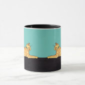 Ginger Striped Cat Tasse (Zentrum)