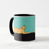 Ginger Striped Cat Tasse (Vorderseite Links)