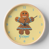 Ginger - The Gingerbread Girl Uhr (Vorderseite)