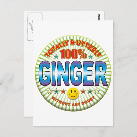 Ginger Totally Postkarte (Vorne/Hinten)
