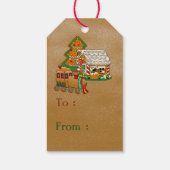 Ginger Town Geschenkanhänger (Rückseite)