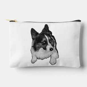 Ginger-Twirl Zip Pouch Zubehörtasche