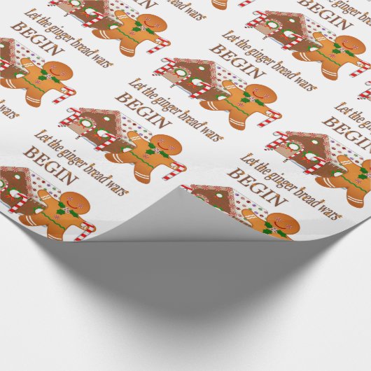 Ginger Wars Geschenkpapier (Ecke)