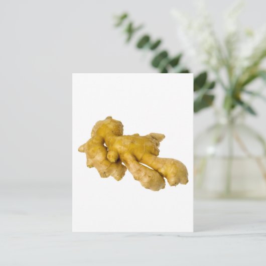 Ginger Wurzel Postkarte (Stehend Vorderseite)