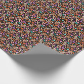 Gingerbones-Geschenkpapier Geschenkpapier (Ecke)