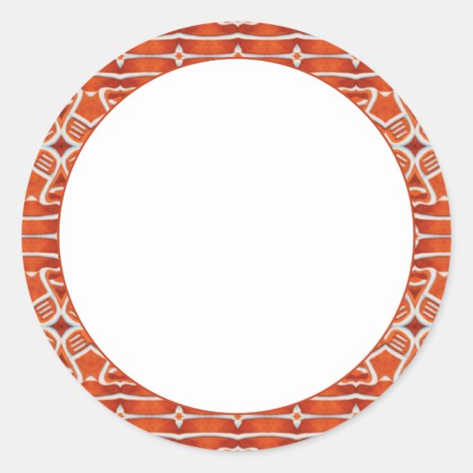 GINGERBREAD 1,5" Rundmatte-Aufkleber Runder Aufkleber (Vorderseite)