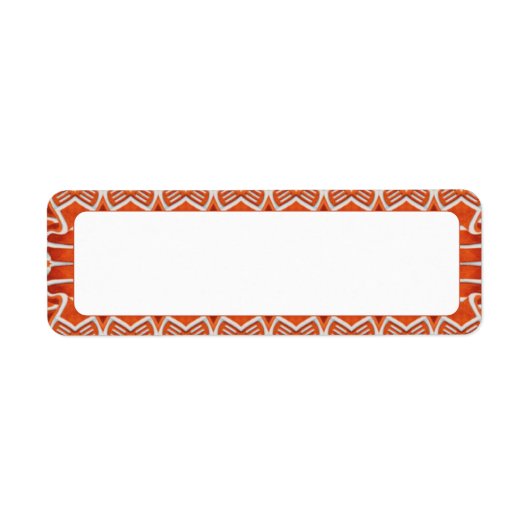 GINGERBREAD 2,25"x.75"-Etiketten (Vorne)