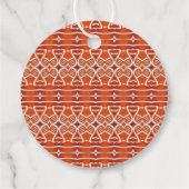 GINGERBREAD 2" Round Yarn Tags Geschenkanhänger (Rückseite)