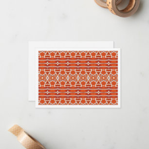 GINGERBREAD 3.5x5 Flachkarte / Horizontal Mitteilungskarte