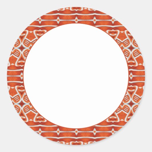 GINGERBREAD 3" Runde Matte Stickers (Vorderseite)