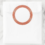 GINGERBREAD 3" Runde Matte Stickers (Tasche)