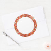 GINGERBREAD 3" Runde Matte Stickers (Umschlag)