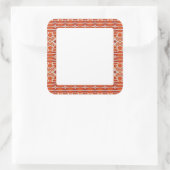 GINGERBREAD 3" Square Matte Stickers (Tasche)