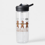 Gingerbread Alles ist fein Funny CamelBak Eddy Trinkflasche (Links)