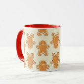 Gingerbread Baby Coffee Mug Christmas Coffee Cup Tasse (Vorderseite Links)