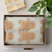Gingerbread Baby Gift Wrapping Paper Christmas Seidenpapier (Geschenk)