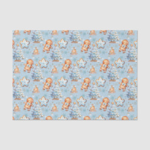 Gingerbread Baby Gingerbread Weihnachtsbaum Seidenpapier