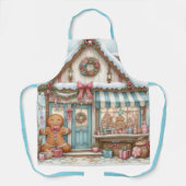 Gingerbread Bakery House Schürze (Vorderseite)