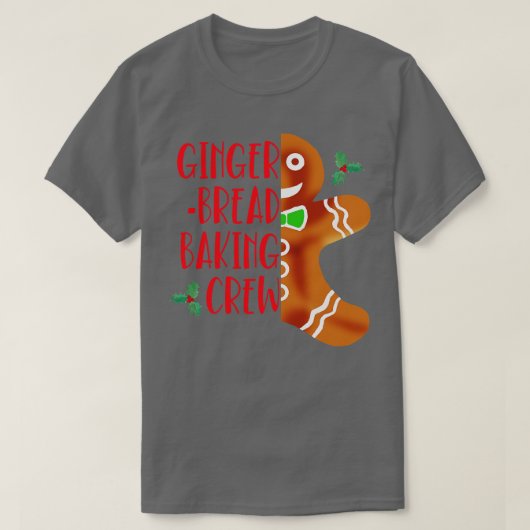 GINGERBREAD BAKING CREW T-Shirt (Design vorne)