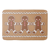 Gingerbread Bath Mat Rug Badematte (Vorderseite)