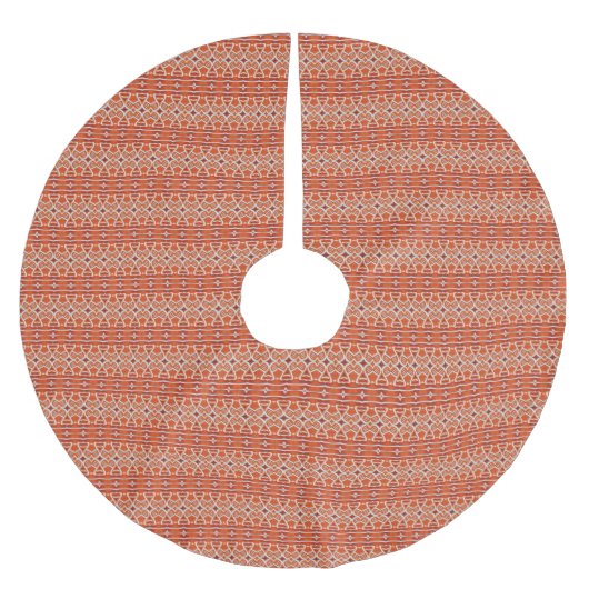 GINGERBREAD Baumrock Polyester Weihnachtsbaumdecke (Vorderseite)