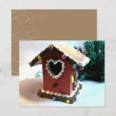 Gingerbread Birdhouse I (Vorne/Hinten)