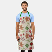 Gingerbread Bliss All-over Print-Schürze Schürze (Getragen)