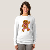 Gingerbread Boy Holiday T - Shirt (Vorne ganz)